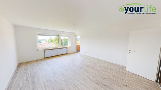 Großzügige 2-Zimmer-Wohnung mit Garage und Außenstellplatz